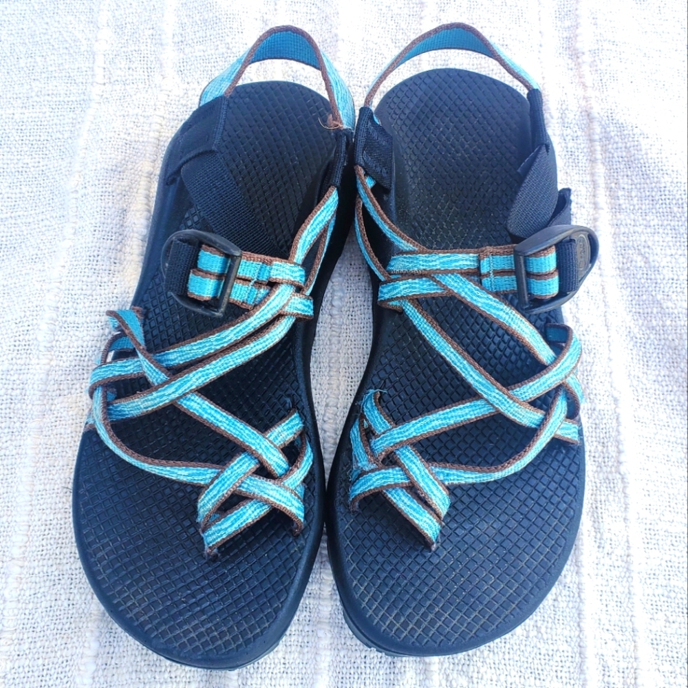 Chacos Brown Blue - Women's 9